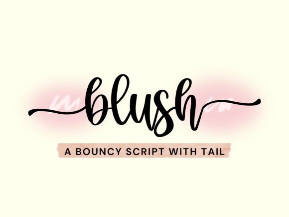 Blush Font - Featured Image