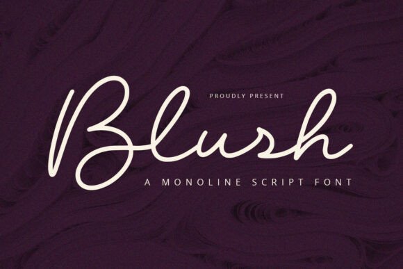 Blush Font - Featured Image