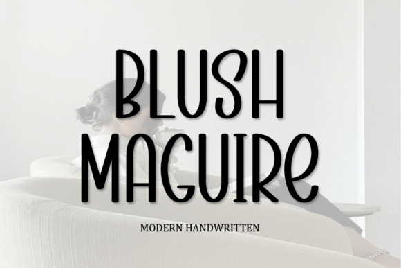 Blush Maguire Font - Featured Image