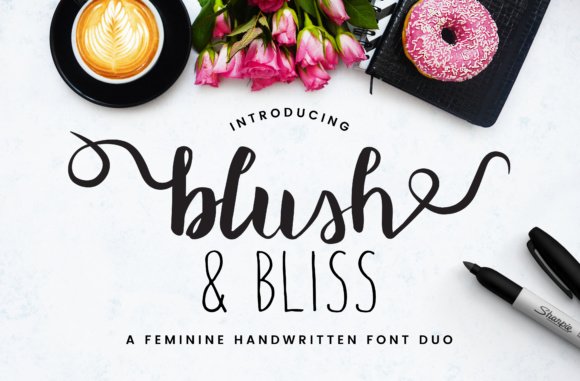 Blush & Bliss Font - Featured Image