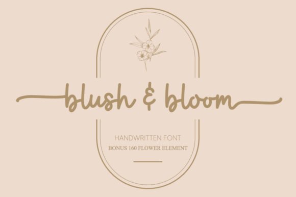 Blush & Bloom Font - Featured Image