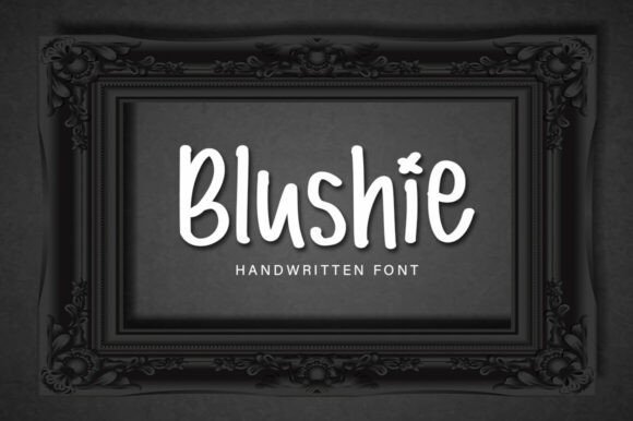 Blushie Font - Featured Image
