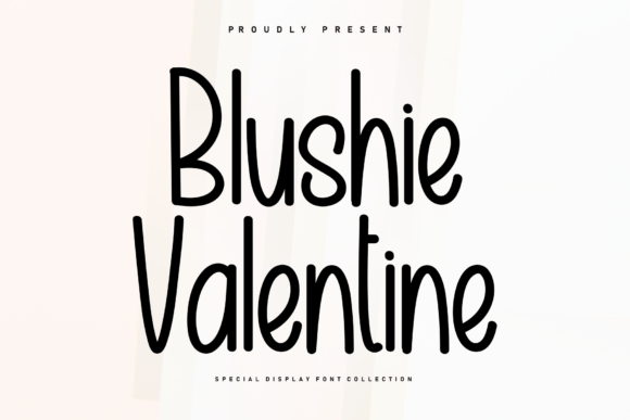 Blushie Valentine Font - Featured Image