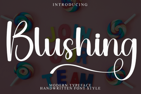 Blushing Font - Featured Image