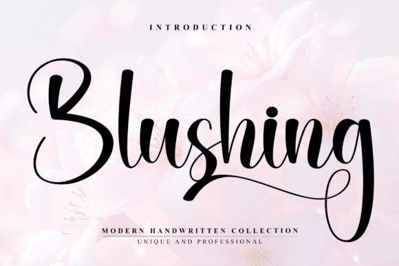 Blushing Font - Featured Image