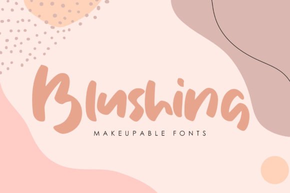 Blushing Font - Featured Image