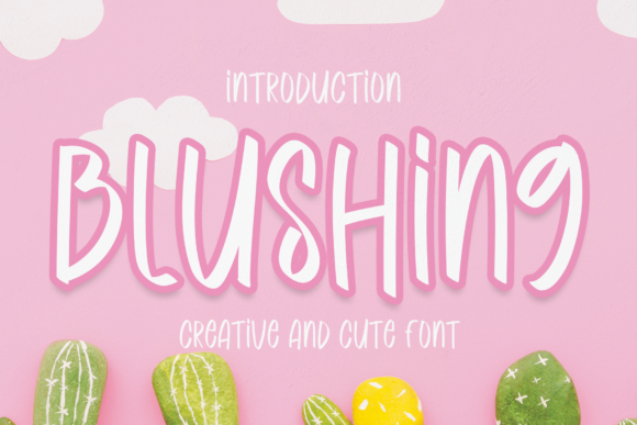 Blushing Font - Featured Image