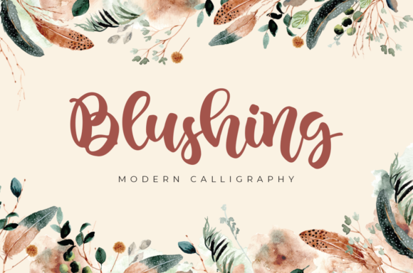 Blushing Font - Featured Image
