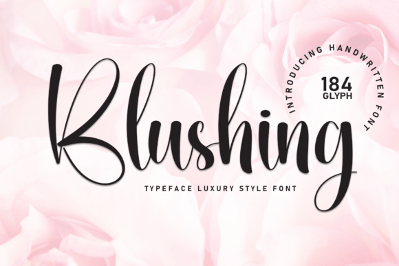 Blushing Font - Featured Image