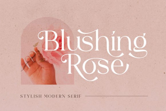 Blushing Rose Font - Featured Image