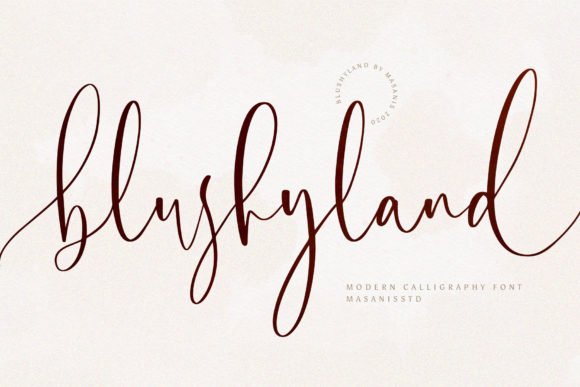 Blushyland Font - Featured Image