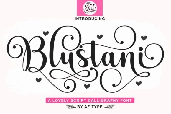 Blustani Font - Featured Image