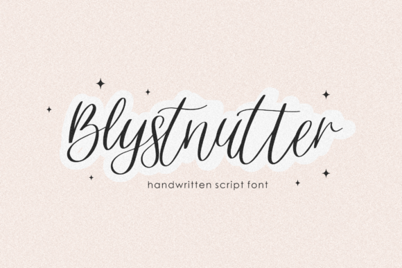 Blystnutter Font - Featured Image