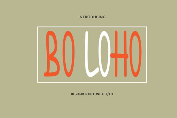 Bo Loho Font - Featured Image