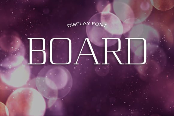 Board Font - Featured Image