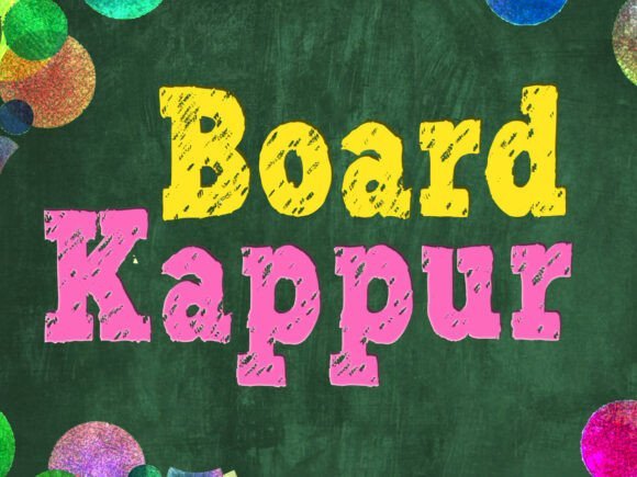 Board Kappur Font - Featured Image