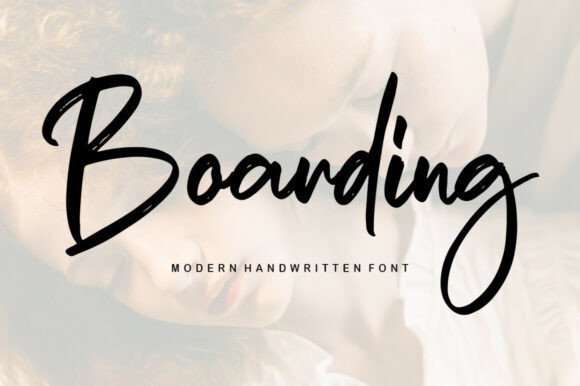 Boarding Font - Featured Image