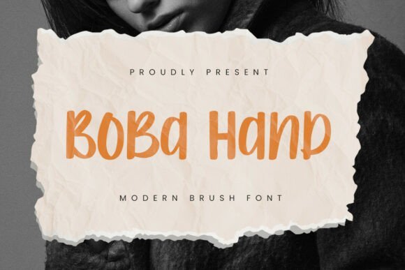 Boba Hand Font - Featured Image