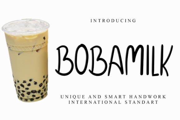 Bobamilk Font - Featured Image