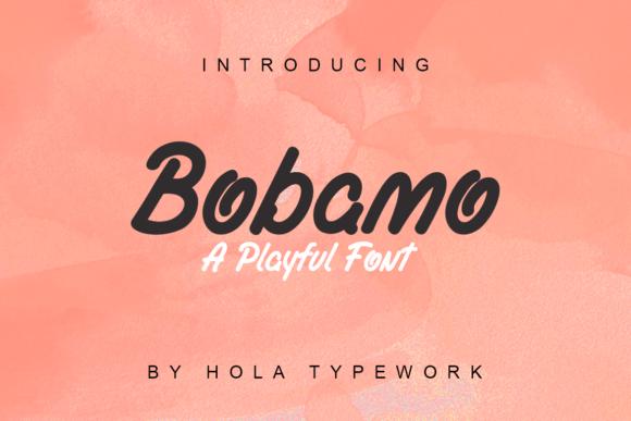 Bobamo Font - Featured Image