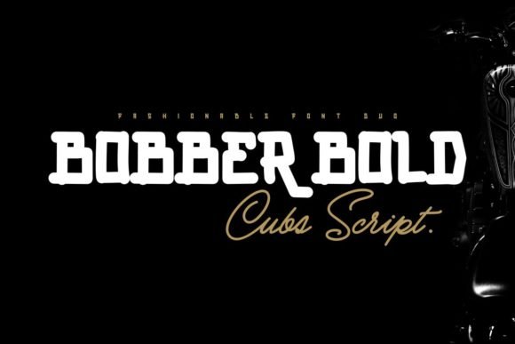 Bobber Bold & Cubs Script Font - Featured Image