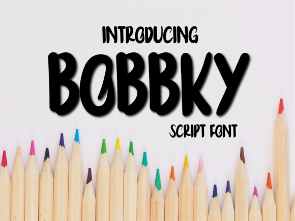 Bobbky Font - Featured Image