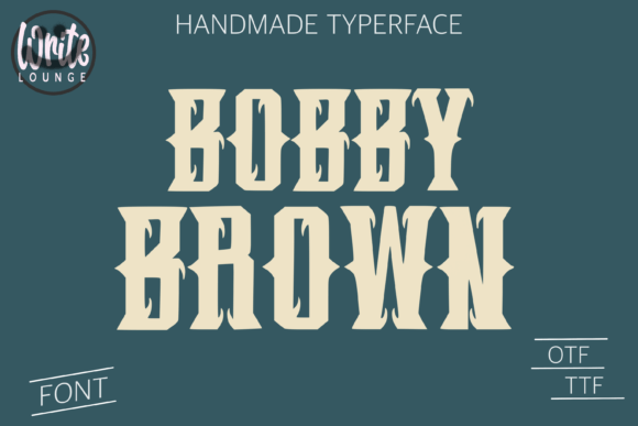 Bobby Brown Font - Featured Image