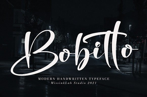Bobitto Font - Featured Image