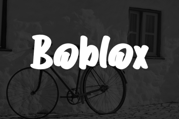 Boblox Font - Featured Image