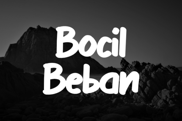 Bocil Beban Font - Featured Image