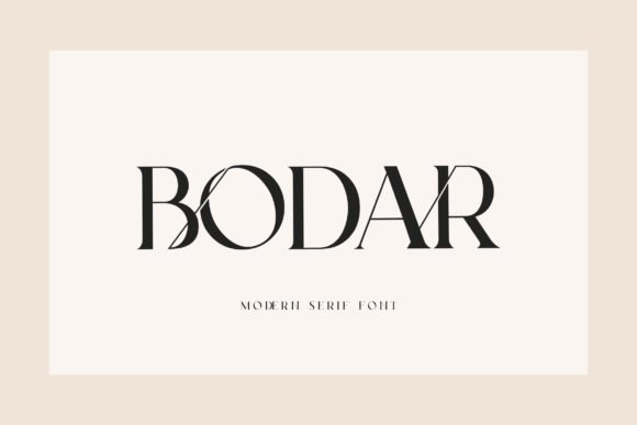 Bodar Font - Featured Image