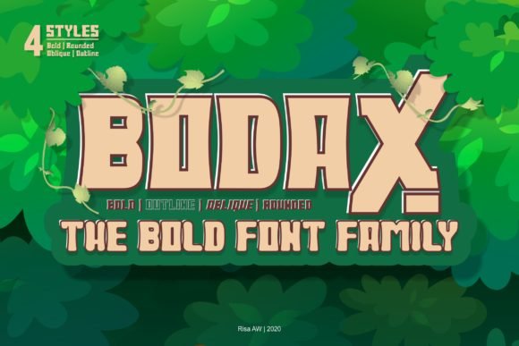 Bodax Font - Featured Image