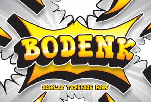 Bodenk Font - Featured Image