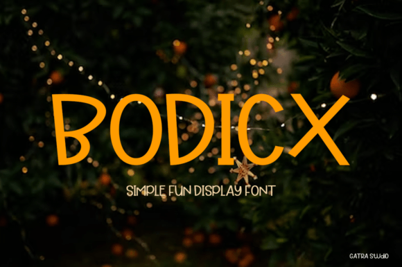 Bodicx Font - Featured Image