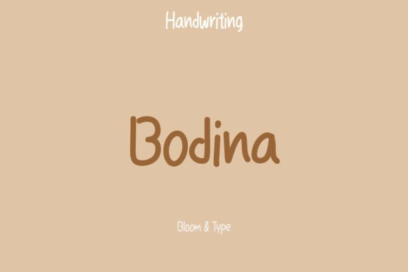 Bodina Font - Featured Image