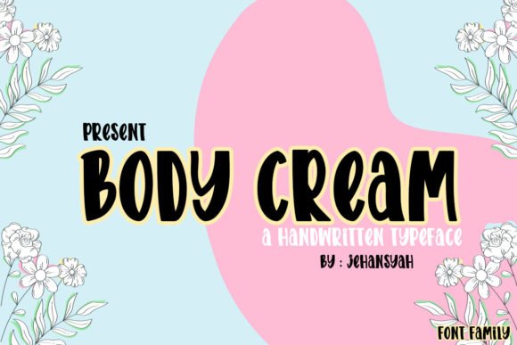Body Cream Font - Featured Image