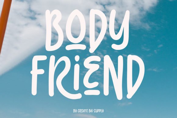Body Friend Font - Featured Image