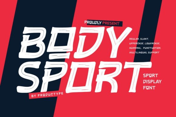Bodysport Font - Featured Image