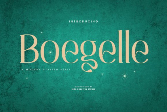 Boegelle Font - Featured Image