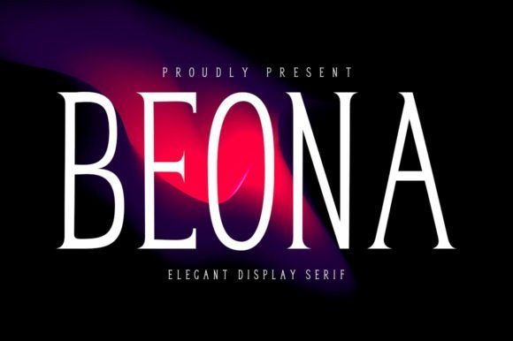 Boena Serif Font - Featured Image