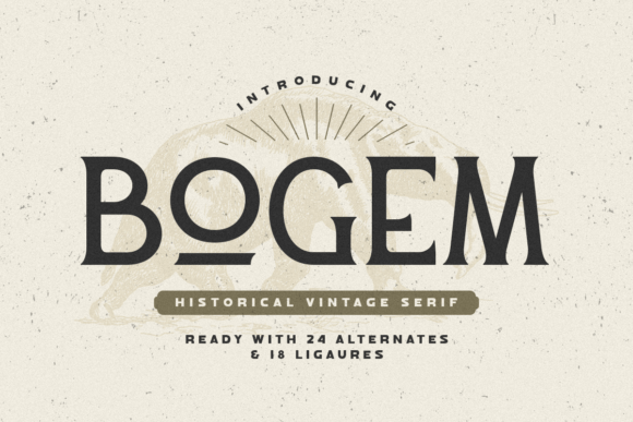 Bogem Font - Featured Image