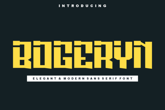 Bogeryn Font - Featured Image