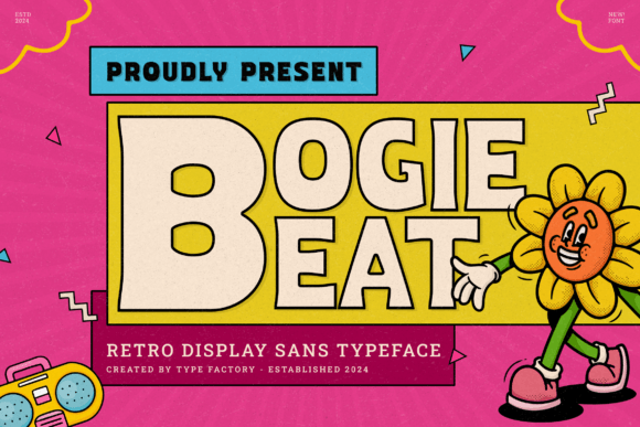 Bogie Beat Font - Featured Image