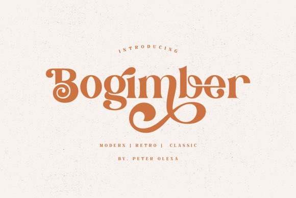 Bogimber Font - Featured Image