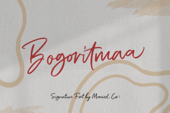 Bogoritmaa Font - Featured Image