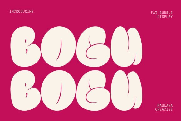 Bogu Bogu Font - Featured Image