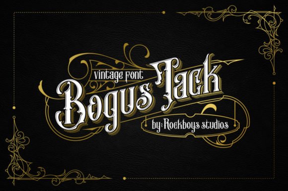 Bogus Jack Font - Featured Image