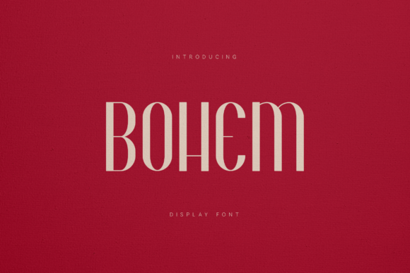 Bohem Font - Featured Image