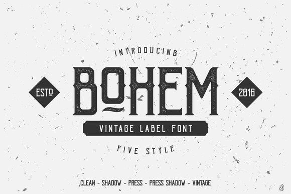 Bohem Font - Featured Image