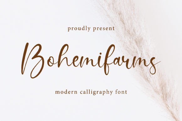 Bohemifarms Font - Featured Image